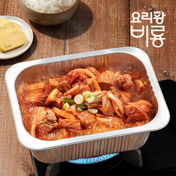 [캠핑갈땐] 요리왕비룡 냄비 돼지고기 김치찜