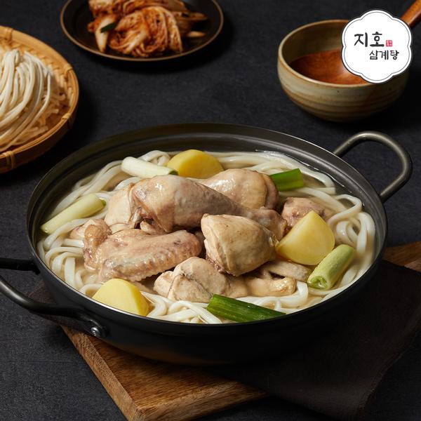 [지호 삼계탕] 닭한마리 칼국수