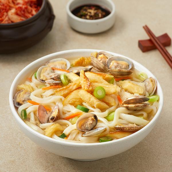 [일상식탁] 바지락 황태 칼국수