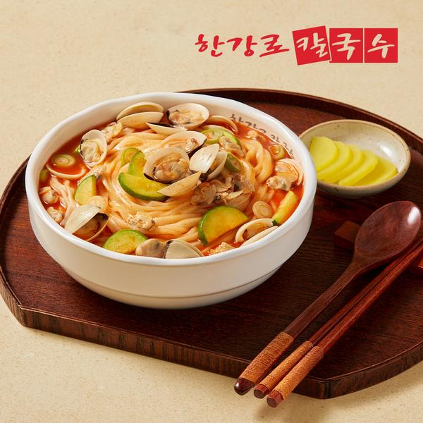 [한강로칼국수] 얼큰 백합 칼국수