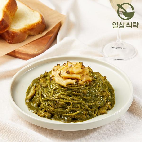 [일상식탁] 완도산 전복 내장 크림 파스타