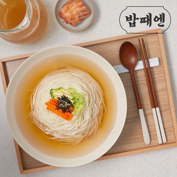 [밥때엔] 진한 멸치 잔치국수