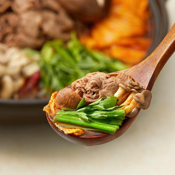 얼큰 미나리 샤브샤브