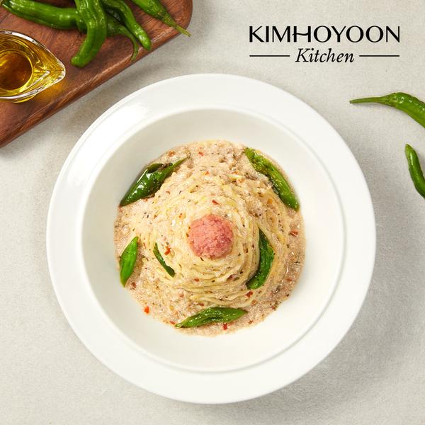 [김호윤키친] 명란 꽈리고추 오일 파스타