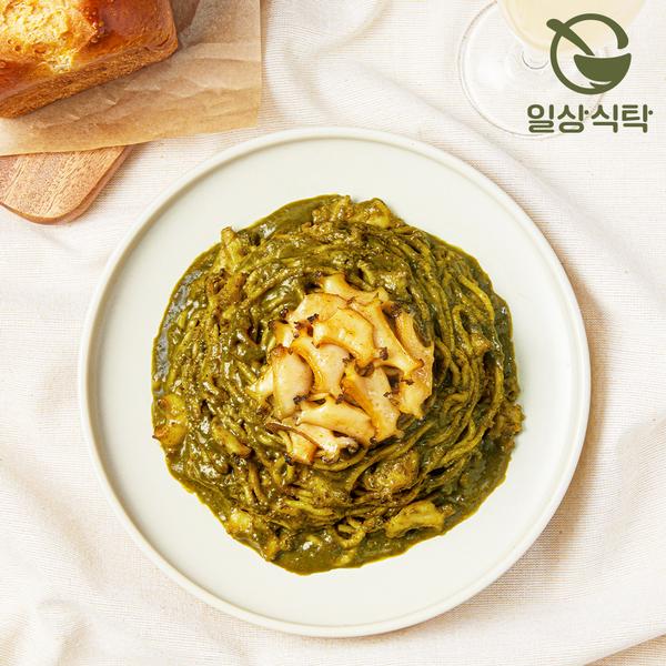 [일상식탁] 완도산 전복 내장 크림 파스타