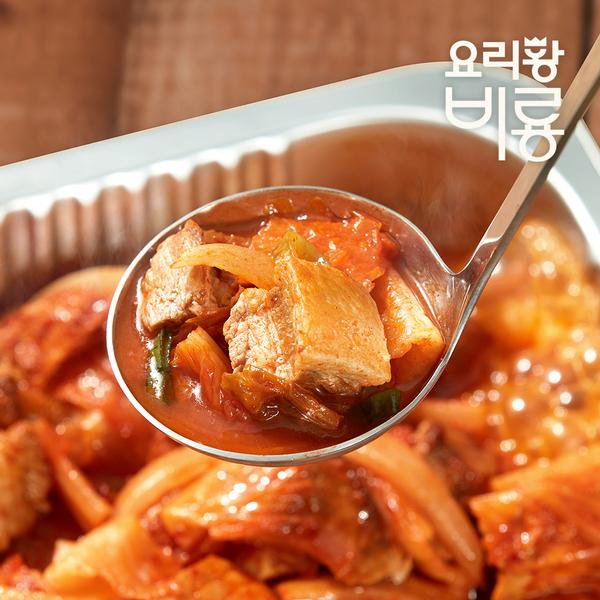 [캠핑갈땐] 요리왕비룡 냄비 돼지고기 김치찜