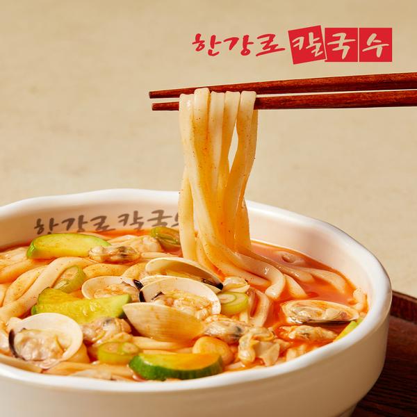 [한강로칼국수] 얼큰 백합 칼국수