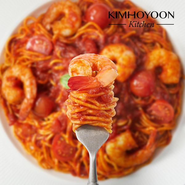 [김호윤키친] 쉬림프 토마토 파스타