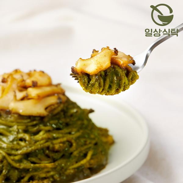 [일상식탁] 완도산 전복 내장 크림 파스타
