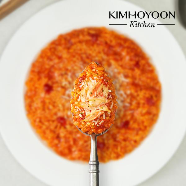 [김호윤키친] 게살 로제 리조또
