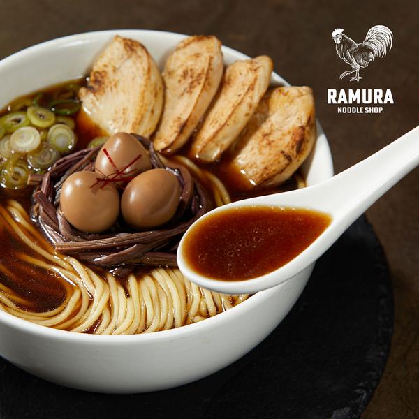 [라무라] 흑 닭라멘