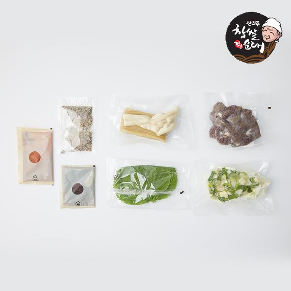 [신의주찹쌀순대] 들깨 가득 백순대볶음