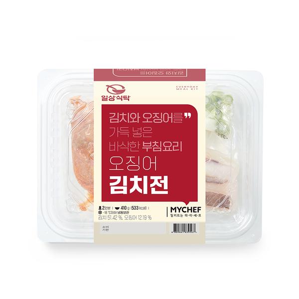 [일상식탁] 오징어 김치전