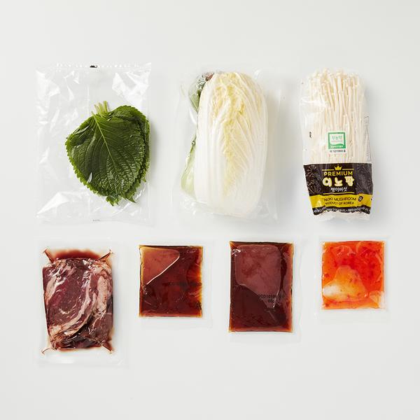 소고기 밀푀유나베