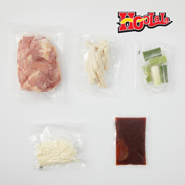 [훌랄라참숯치킨] 치즈 순살닭다리살 바베큐