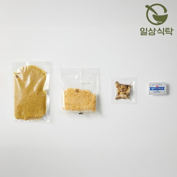 [일상식탁] 완도산 전복 내장 크림 파스타