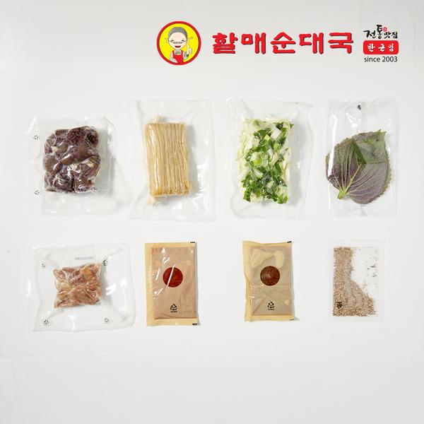 [전통맛집 할매순대국]곱창듬뿍 백순대볶음